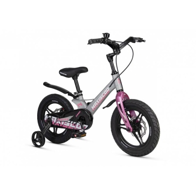 Велосипед детский Maxiscoo Space Deluxe Plus 14 MSC-S1443D серый жемчуг 02