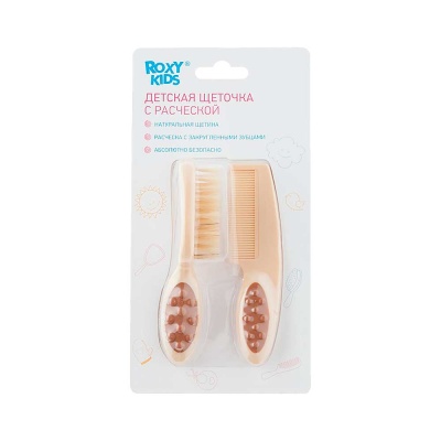 Набор детский Щёточка с расческой Roxy Kids RBH-001 3