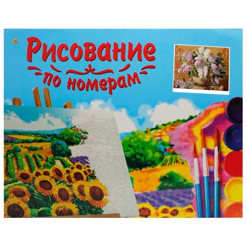 Рисование по номерам Букет сирени 40х50 см Рыжий Кот Q826 фото 2