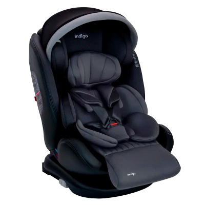 Автокресло Indigo MAX-X Isofix растущее 0-36 кг ST-3 графит