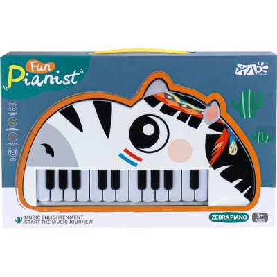 Детское пианино Зебра Рыжий кот 2290624 3