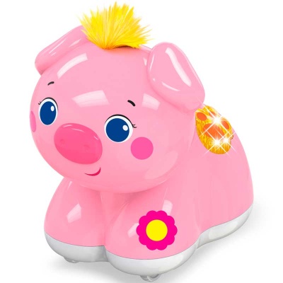 Музыкальная игрушка Свинка Веселые друзья Азбукварик 2837