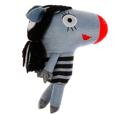 Мягкая озвученная игрушка Зебра Поля 20 см Мульти-Пульти C20100-20 2