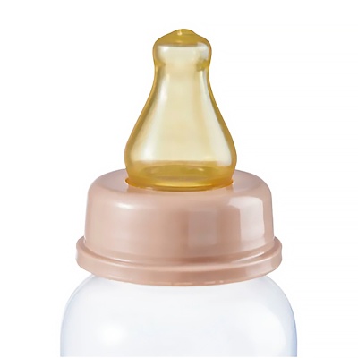 Бутылочка для кормления с латексной соской 250 мл Happy Baby 10018 teddy 5