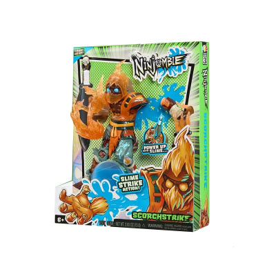 Игровой набор фигурка со слаймом Скорстрайк Ниндзомби  2