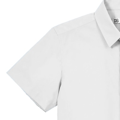 Рубашка школьная для мальчика Deloras C71494S-25 белая 3