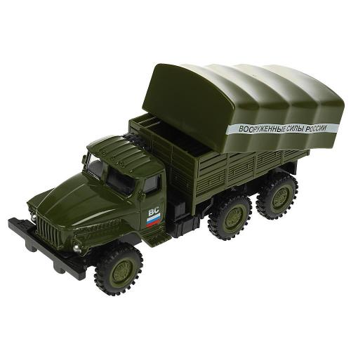Металлическая машинка Урал 4320 Технопарк 2004C052-R фото 3