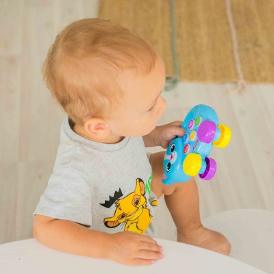 Игрушка Котенок Зверята-каталочки Азбукварик 3