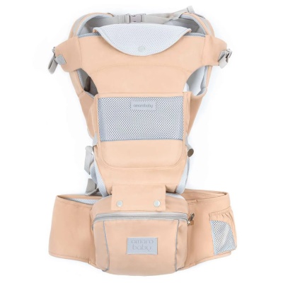 Эрго-рюкзак Хипсит Carry AmaroBaby бежевый 1