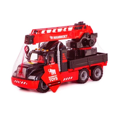 Игрушечная машинка Mammoet Автомобиль-кран Полесье 56771 5