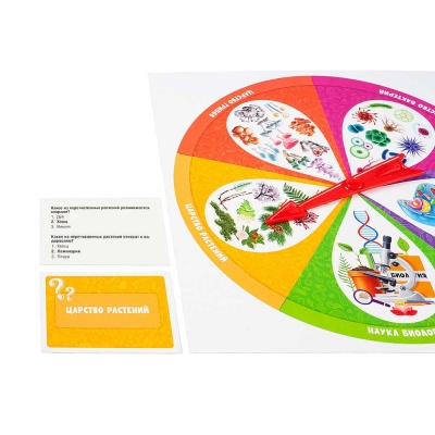 Настольная игра Викторина Биология Десятое Королевство 04820