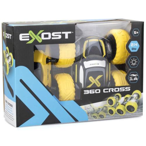 Машинка на радиоуправлении Exost 360 Кросс 3 Жёлтая Silverlit 20257-2-23 фото 3