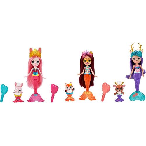 Набор из трех кукол Волшебные русалочки Enchantimals Mattel HCF87 фото 4