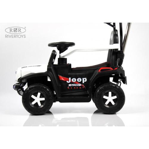 Детский электромобиль RiverToys G003GG белый фото 20