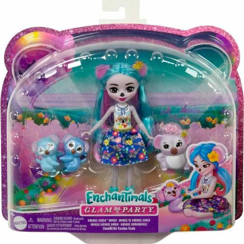 Кукла Карали Коала и питомцы 15 см Enchantimals Mattel HNT61 фото 4