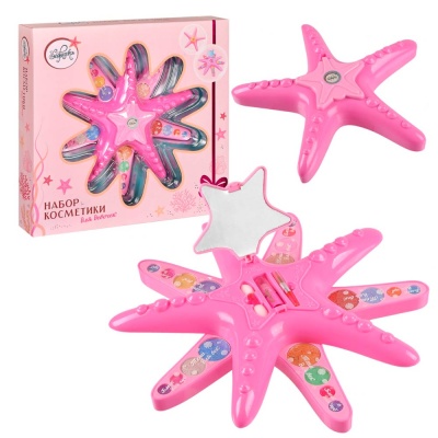 Набор косметики для девочек в кейсе Морская звезда Зефирка K-0049 2