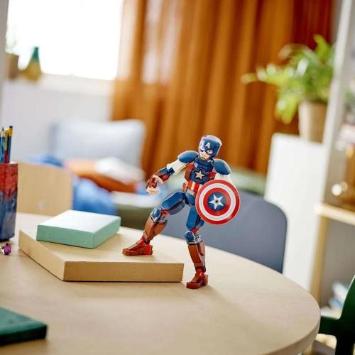 Конструктор Lego Super Heroes 76258 Сборная фигурка Капитана Америки фото 3