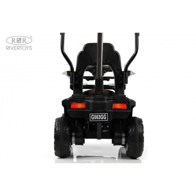 Детский электромобиль RiverToys G003GG белый
