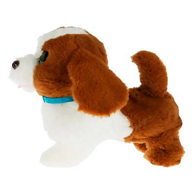 Интерактивный щенок Джулиан 22 см с пультом поводком Мой питомец My Friends JX-14236 2