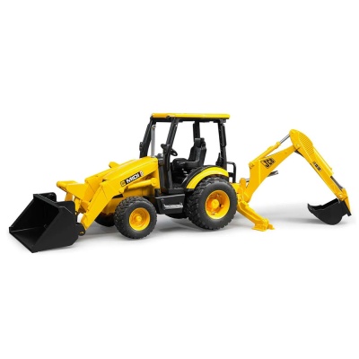 Экскаватор-погрузчик колёсный JCB MIDI CX Bruder 02-427 2