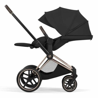 Коляска 2 в 1 Cybex Priam V Style Rosegold Sepia Black