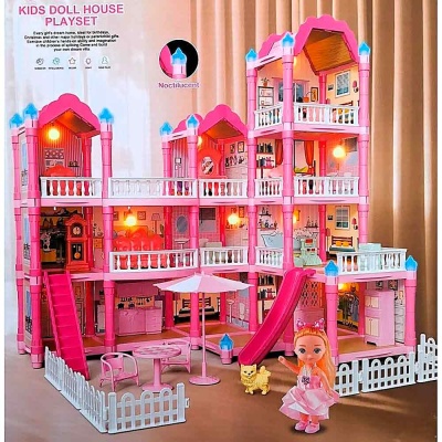 Дом для кукол с мебелью и световыми эффектами 3102433 2