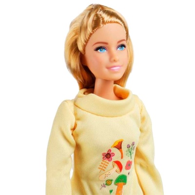 Кукла София в желтой толстовке Карапуз 6001-SET07-S-BB