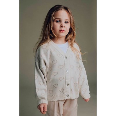 Джемпер Сердечки для девочки Наследникъ НВ-МТ-017-НТ 2