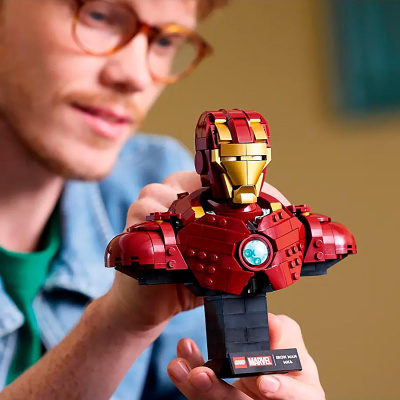Конструктор Lego Super Heroes 76327 Бюст Железного Человека MK4 3