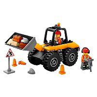 Конструктор Lego City 60450 Строительный колёсный погрузчик желтый