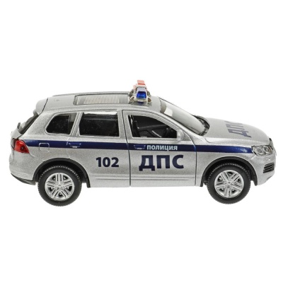 Металлическая модель Volkswagen Touareg Полиция Технопарк TOUAREG-12SLPOL-SR 02