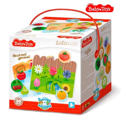 Лото для самых маленьких Веселый урожай Десятое королевство 02527