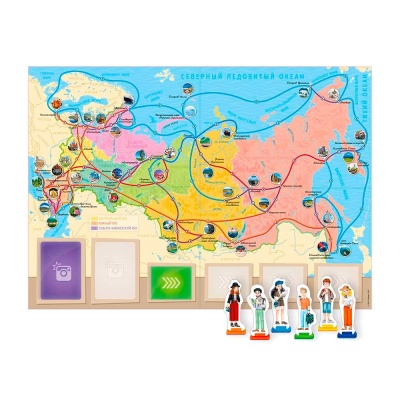 Настольная игра Орёл или решка Россия Серия Чудеса планеты Геодом 3