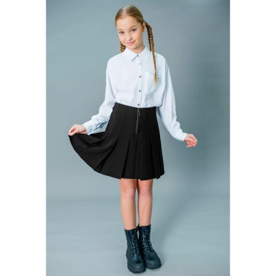 Юбка школьная для девочки Deloras Q64115D черная 3
