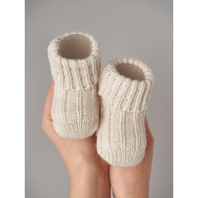 Комплект вязаный Маленькая звезда 0001-3 (ЧЗ-нк) слоновая кость 03