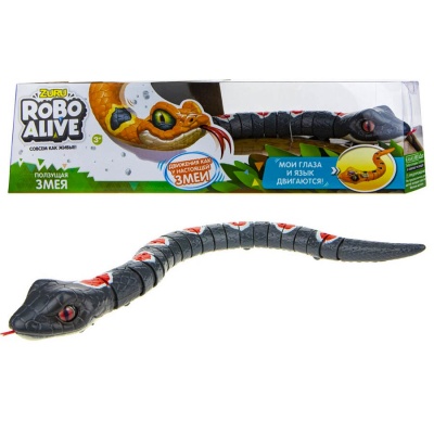 Игрушка Робо-змея RoboAlive Zuru 1toy Т19293