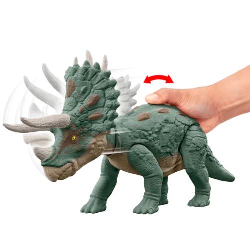 Фигурка Динозавра Трицератопс Мир Юрского Периода Mattel HLP23/HTK79 фото 2