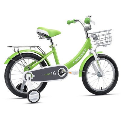 Велосипед двухколёсный 16 Rocket Luna 16.LUNA.GN.25 зелёный 03