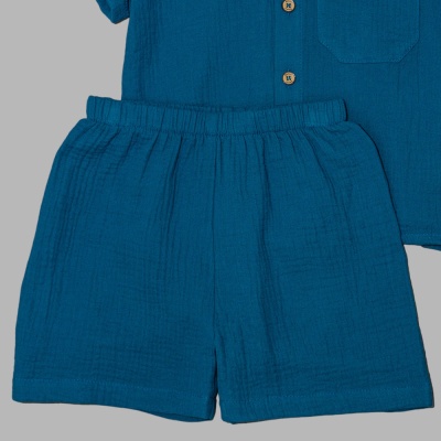 Комплект Рубашка и шорты Чуди Кидс 335525 синий 04