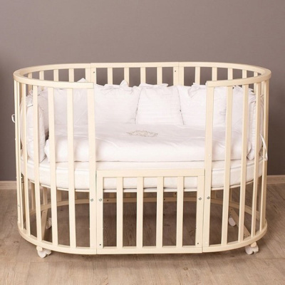 Кроватка детская Северная звезда Incanto KR-0080 сл кость