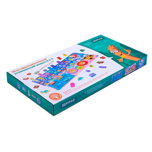 Игра развивающая Щепка Многофункциональный модуль 6 в 1 Рыжий Кот D1727 фото 7