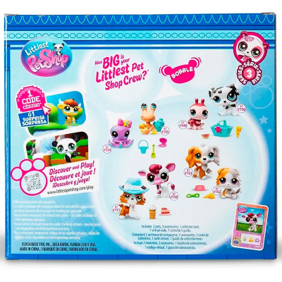 Игровой набор Littlest Pet Shop Пара друзей Hasbro LPS 00625 4