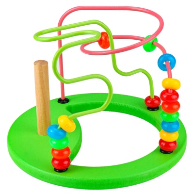 Пирамидка лабиринт деревянный Рыжий кот И-4017 2