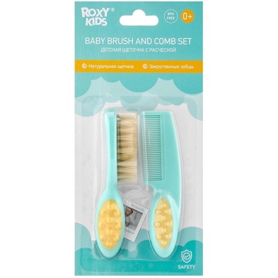 Щёточка расчёска и гребешок Roxy-Kids RBH-001-М 3