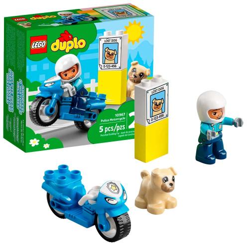 Конструктор Lego Duplo 10967 Полицейский мотоцикл