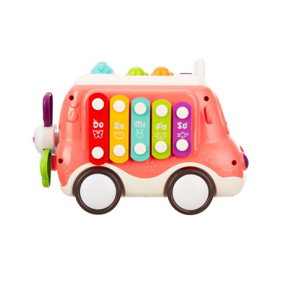 Игровой центр Весёлый автобус световые и звуковые эффекты Elefantino IT110595 2