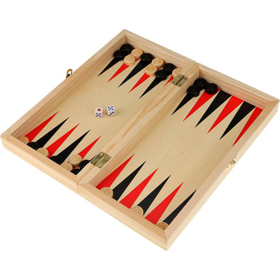 Шахматы Шашки Нарды набор 3 в 1 Рыжий кот ИН-6146