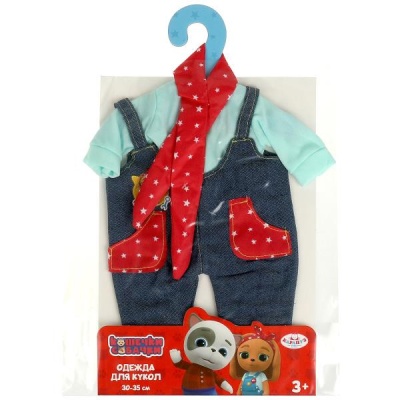 Одежда для кукол 30-35 см Кошечки-собачки Карапуз OTFY-CAS-21-RU 2