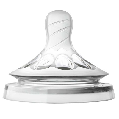 Соска силиконовая Natural медленный поток 2 шт Philips Avent SCF042/27 2