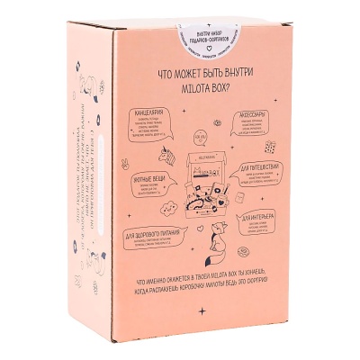 Подарочный набор MilotaBox mini Fox Box iLikeGift MBS010 02